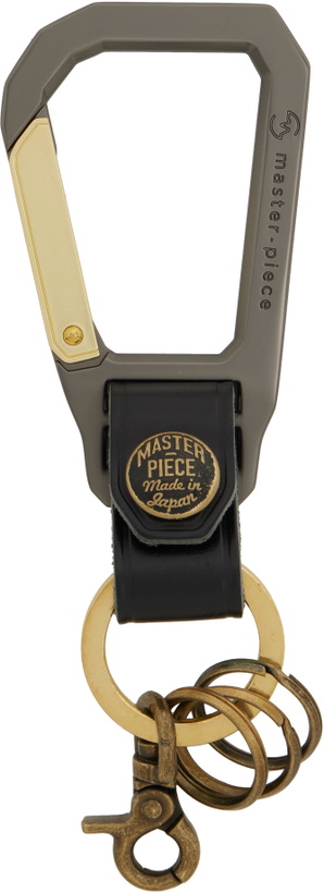 Photo: master-piece Black Carabiner Keychain
