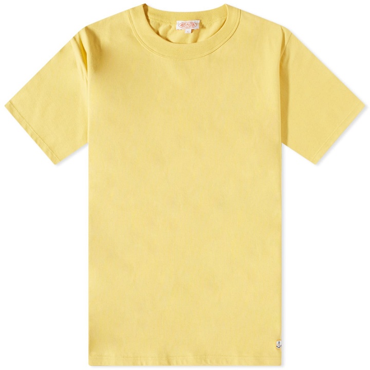 Photo: Armor-Lux Men's Classic T-Shirt in Yellow