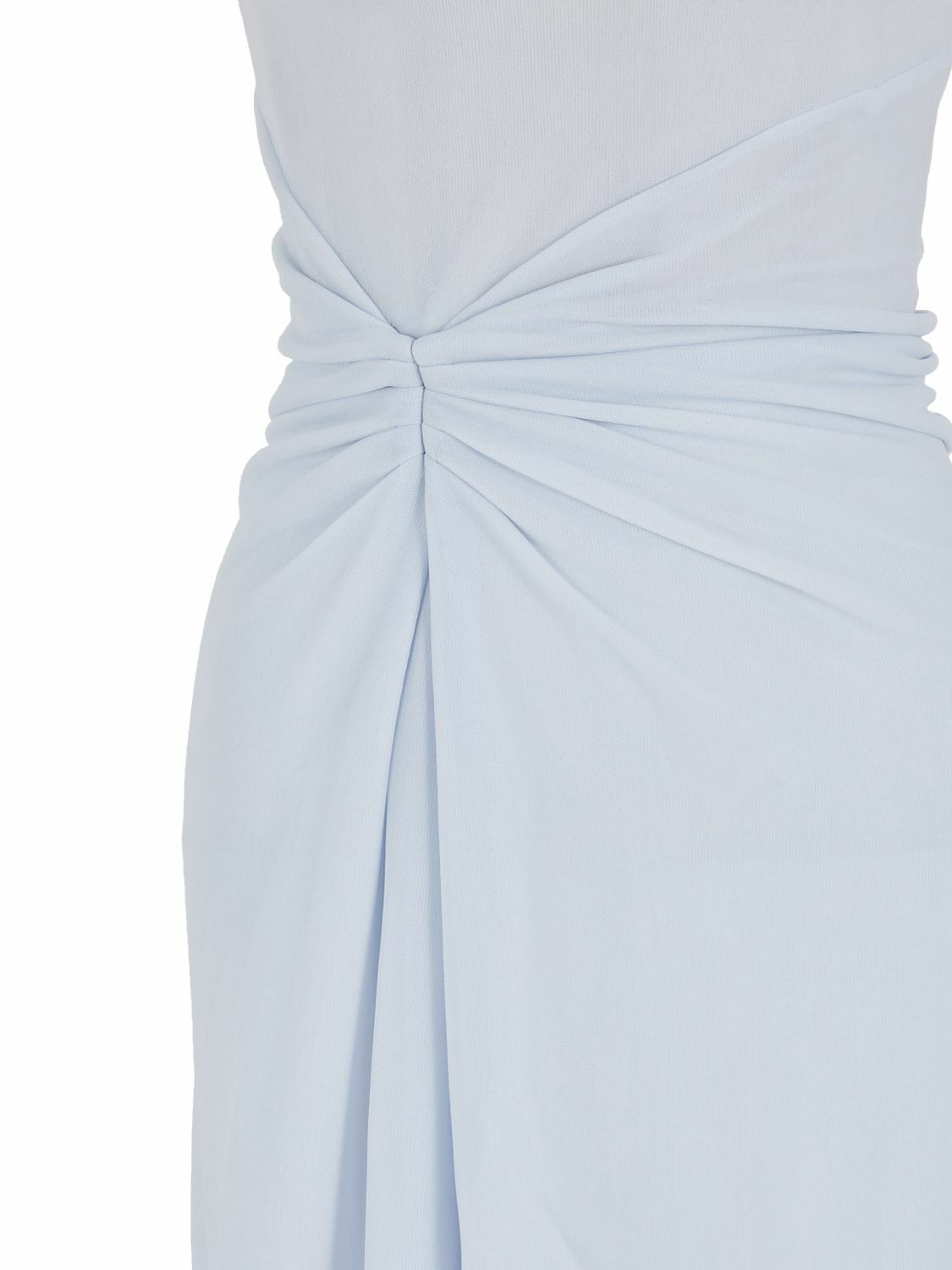 GIORGIO ARMANI - Strapless Draped Jersey Long Dress Giorgio Armani