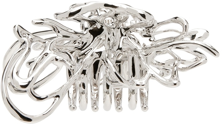 Photo: YVMIN Silver Liquified Butterfly Claw Hair Clip