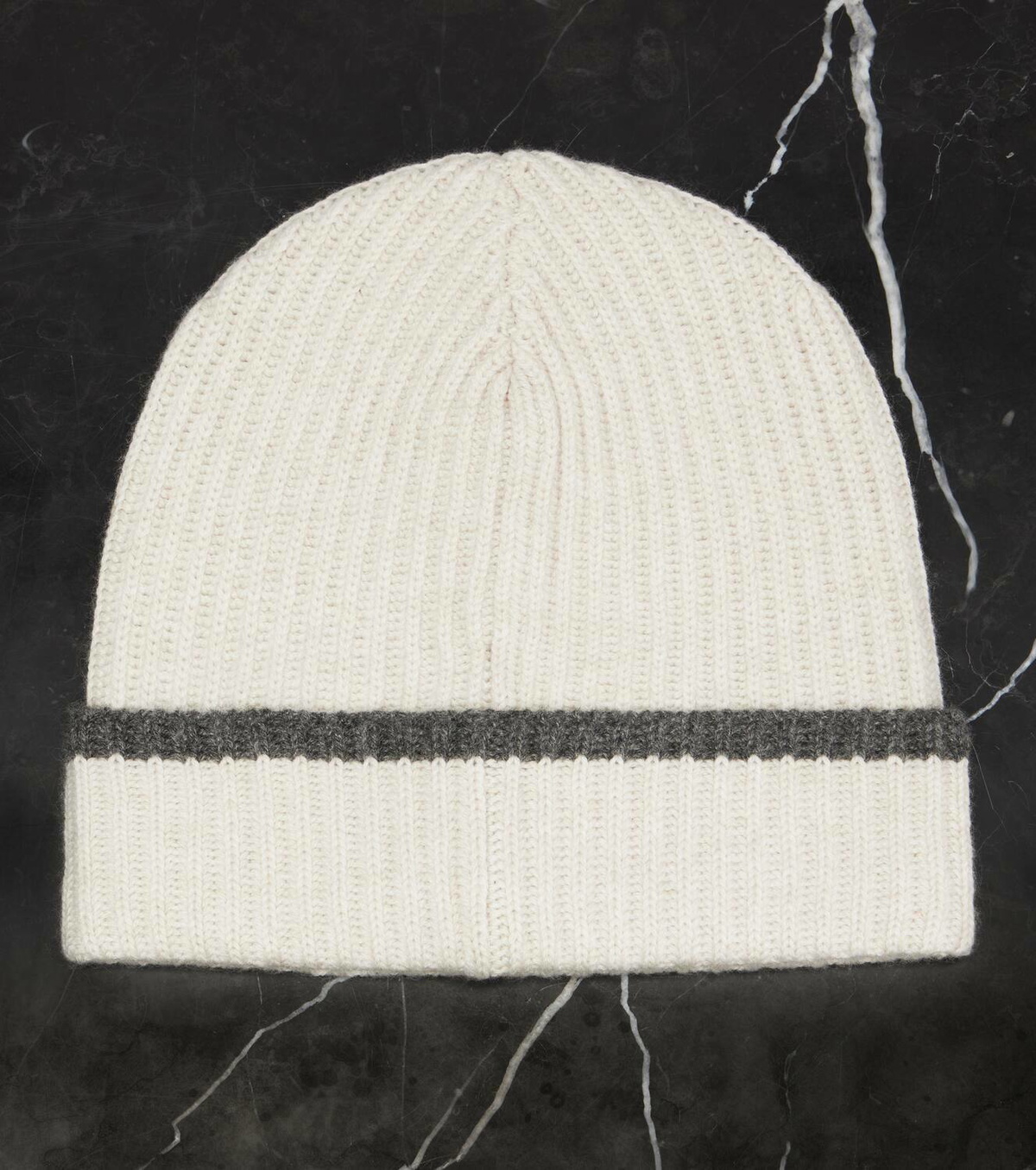 Brunello Cucinelli Monili cashmere beanie