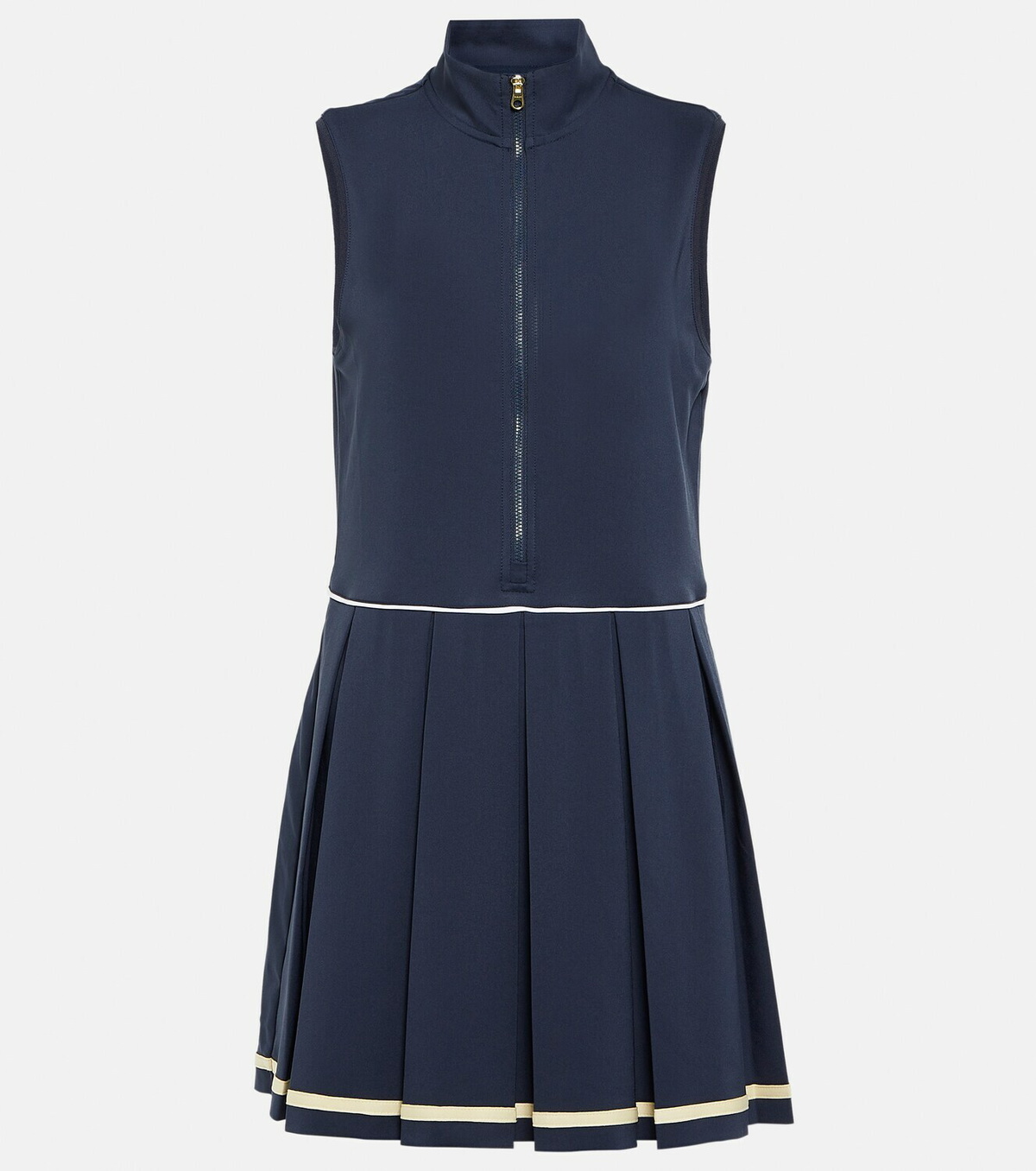 Varley Dalton pleated minidress