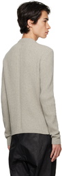 Rick Owens Off-White Fisherman Sweater