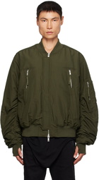 thom/krom Green M J 63 Bomber Jacket