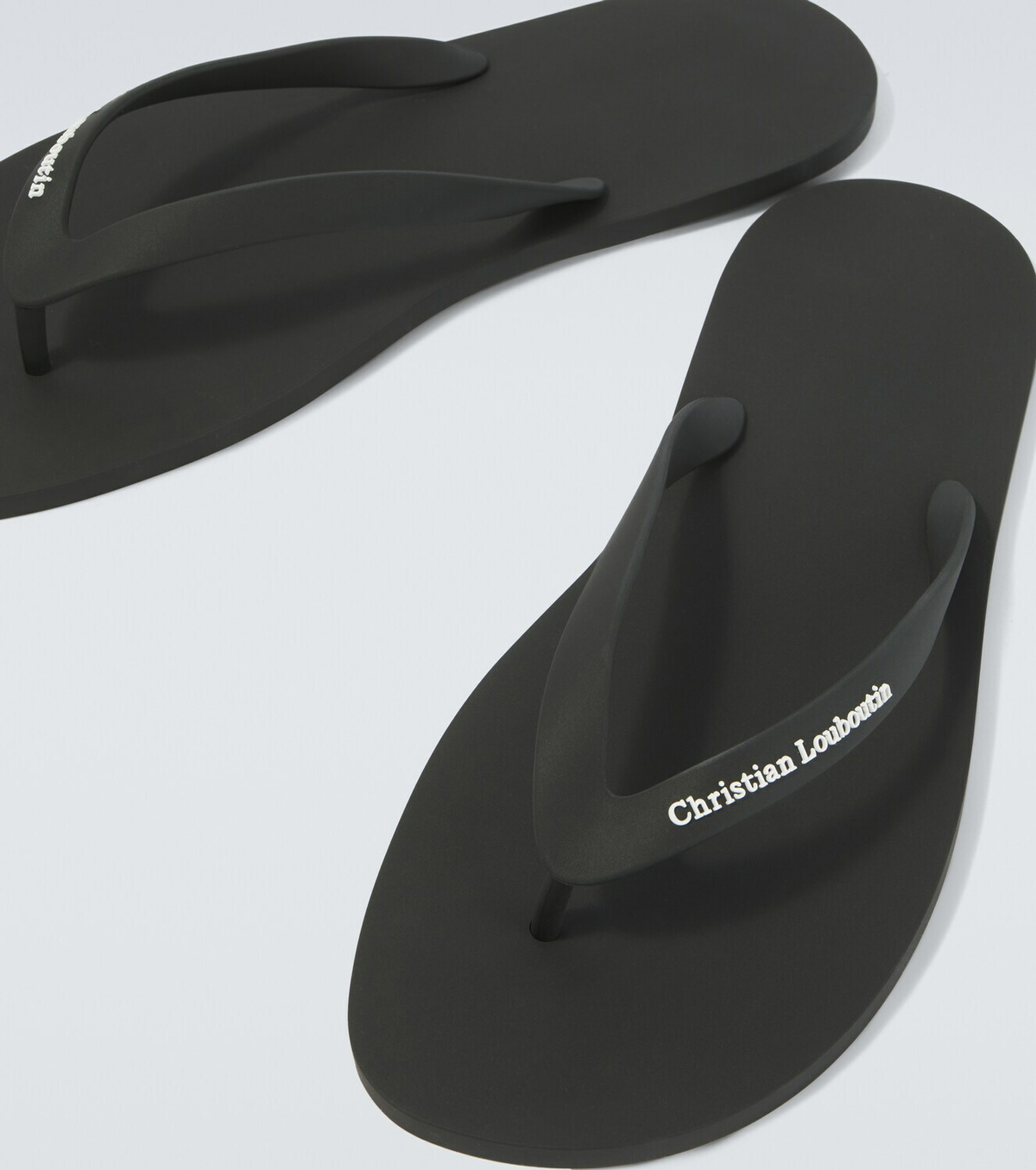 Christian Louboutin Logo thong sandals
