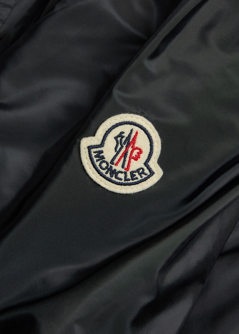 Moncler Meridelle Layered Padded Shell Jacket Navy