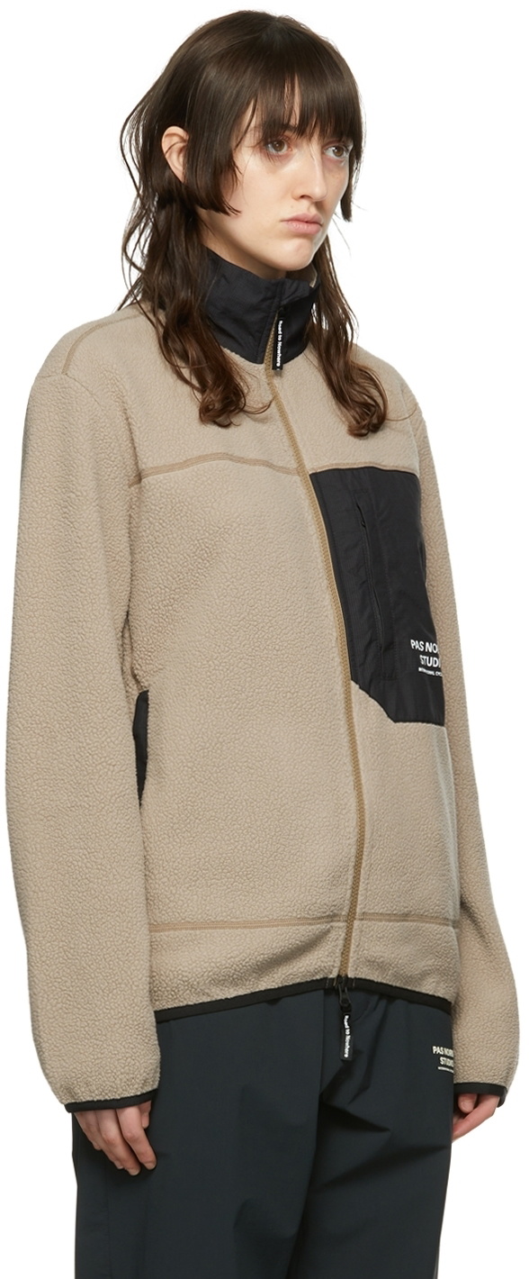 Pas Normal Studios Beige Escapism Jacket