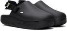 Suicoke Black Cappo Slippers