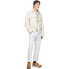 Acne Studios Off-White Twill Vented Jacket