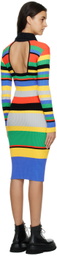 Andersson Bell Multicolor Striped Midi Dress