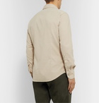 Incotex - Fellini Slim-Fit Cotton-Corduroy Shirt - Neutrals