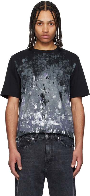 Photo: rag & bone Black Splatter Print T-shirt