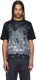 rag & bone Black Splatter Print T-shirt
