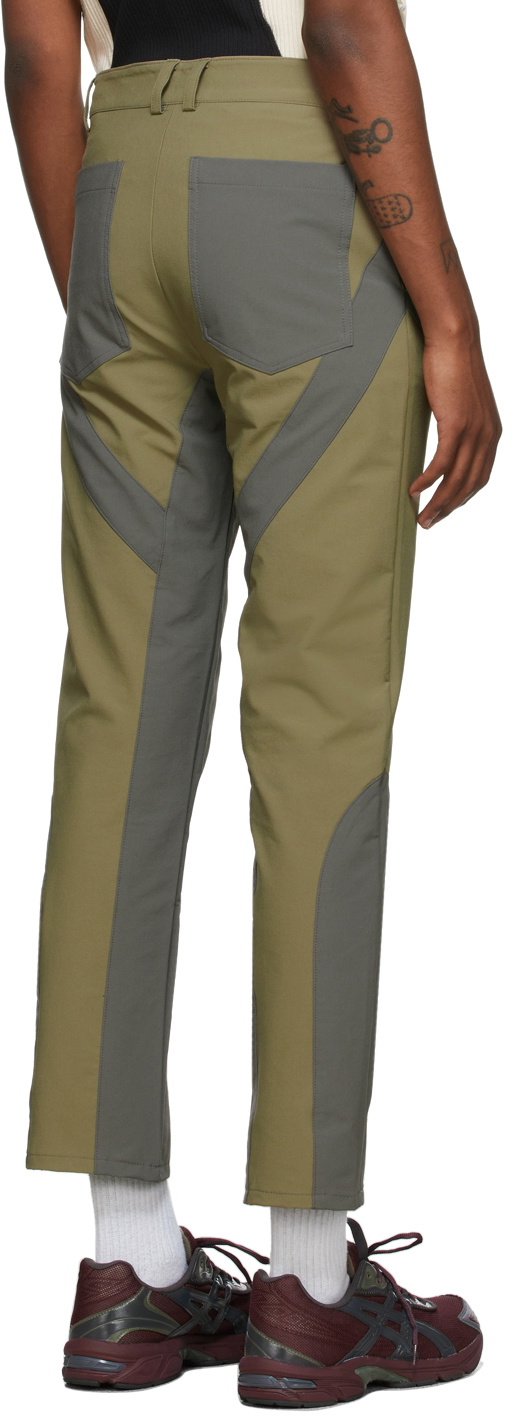 Phlemuns SSENSE Exclusive Beige Pieced Trousers