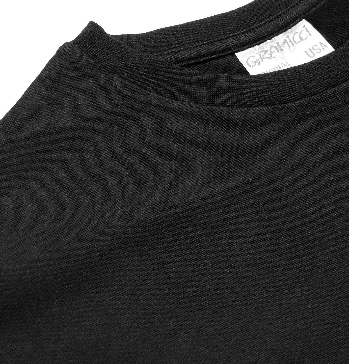 Gramicci - Logo-Embroidered Cotton-Jersey T-Shirt - Black Gramicci