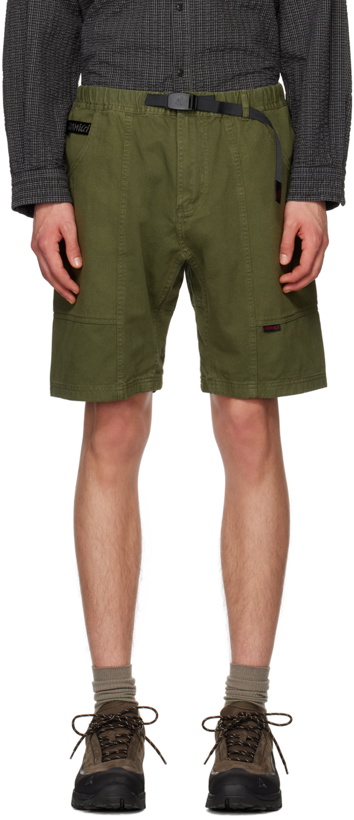 Photo: Gramicci Green Gadget Shorts