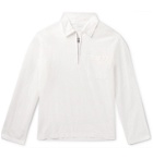 Sandro - Cotton-Ripstop Half-Zip Shirt - White