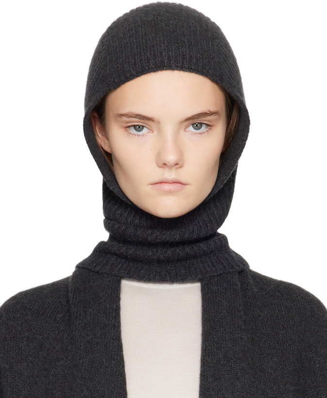 Photo: Lauren Manoogian Black Soft Rib Balaclava