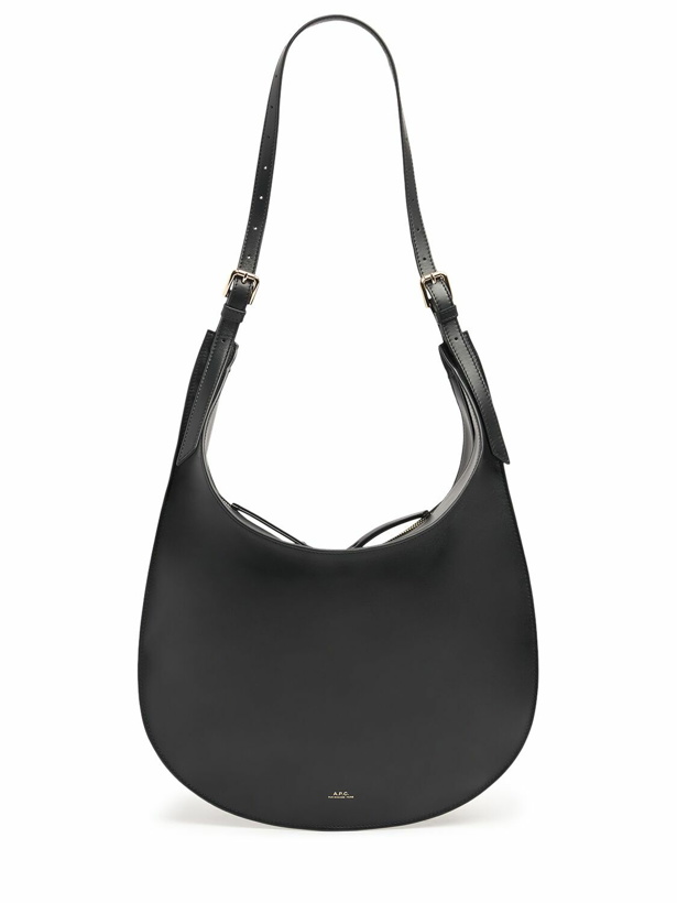 Photo: A.P.C. Sac Iris Leather Shoulder Bag