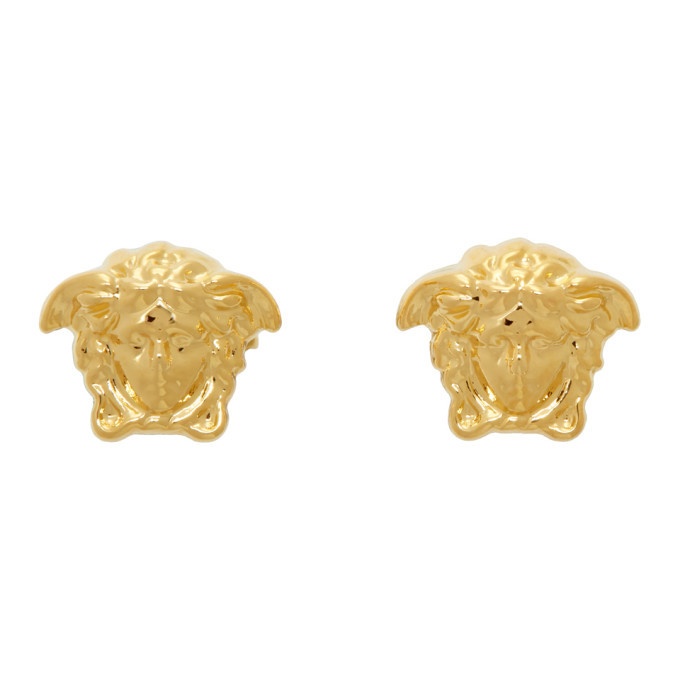 Photo: Versace Gold Medusa Stud Earrings
