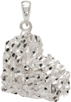 Veneda Carter SSENSE Exclusive Silver VC014 Vertical Heart Pendant