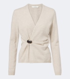 Vince Gathered wool and cashmere sweater