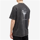 Han Kjobenhavn Men's Rose Boxy T-Shirt in Dark Grey