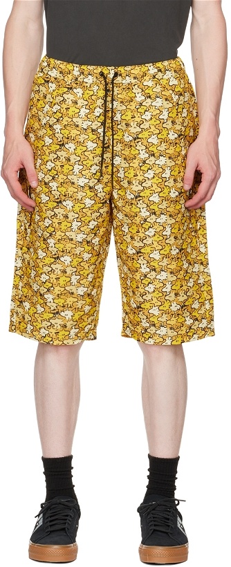 Photo: Converse Yellow Peanuts Edition Shapes Shorts