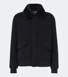 Gabriela Hearst James cashmere bomber jacket