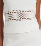 Simkhai Fitzgerald open-knit tank top