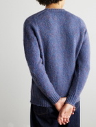 Howlin' - Shaggy Bear Brushed-Wool Sweater - Purple