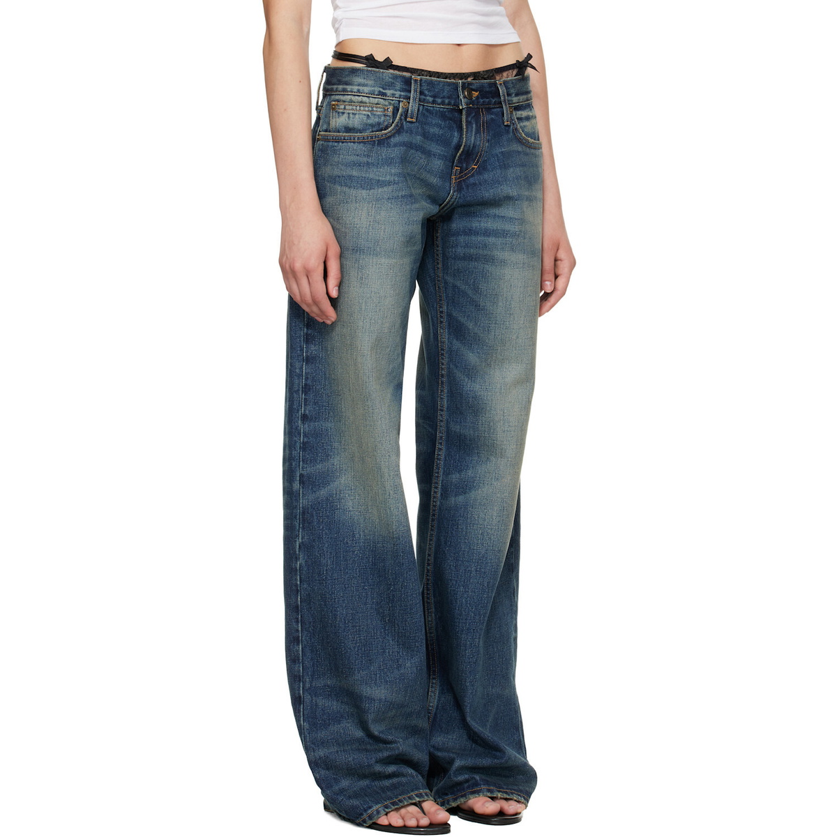 Raimundo Langlois Indigo Bootcut Jeans