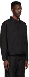 Engineered Garments Black Polyester Jacket