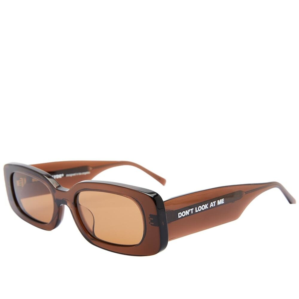 Photo: Bonnie Clyde Show And Tell Sunglasses in Brown/Brown
