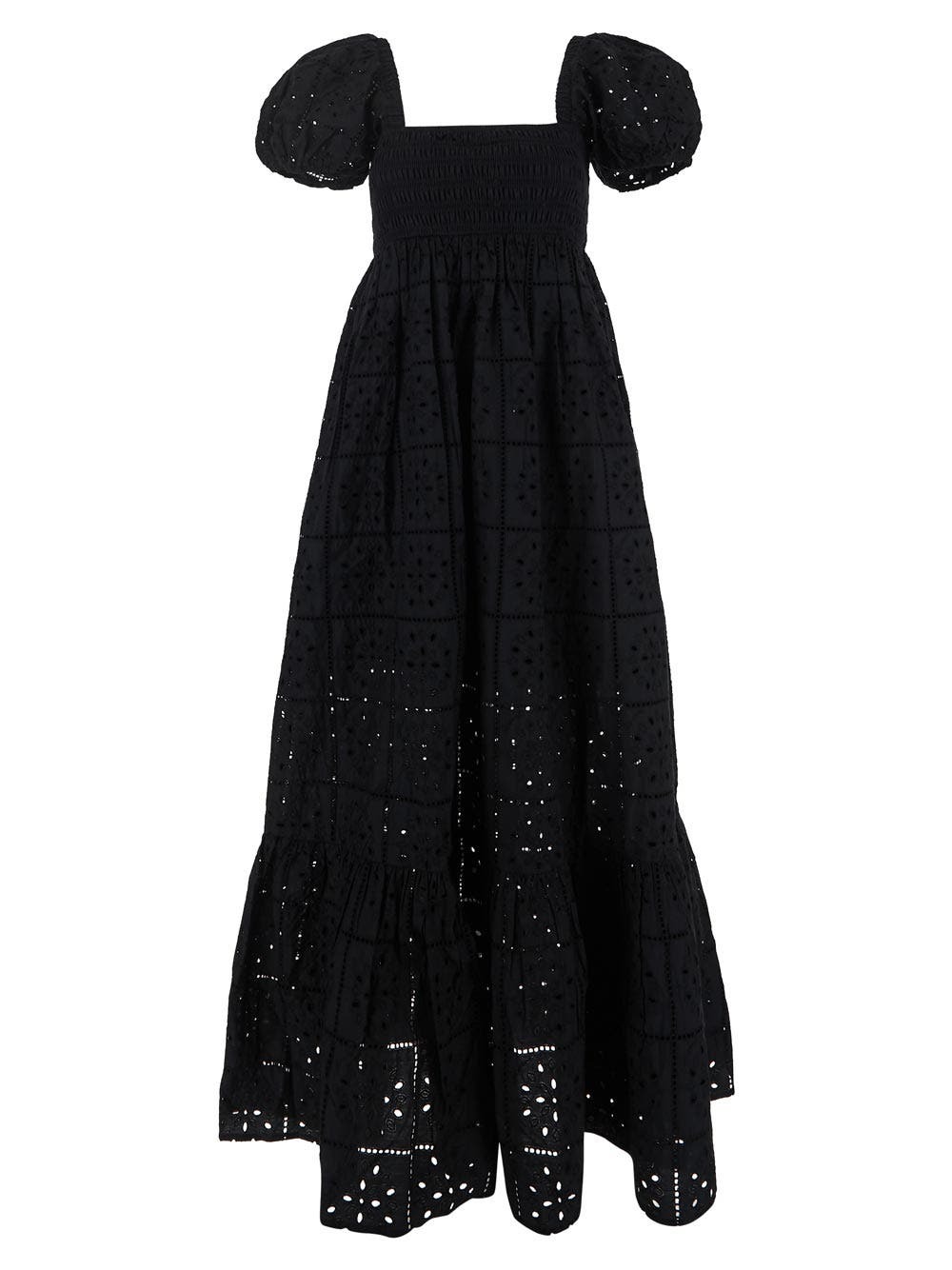 Ganni Lace Long Dress GANNI