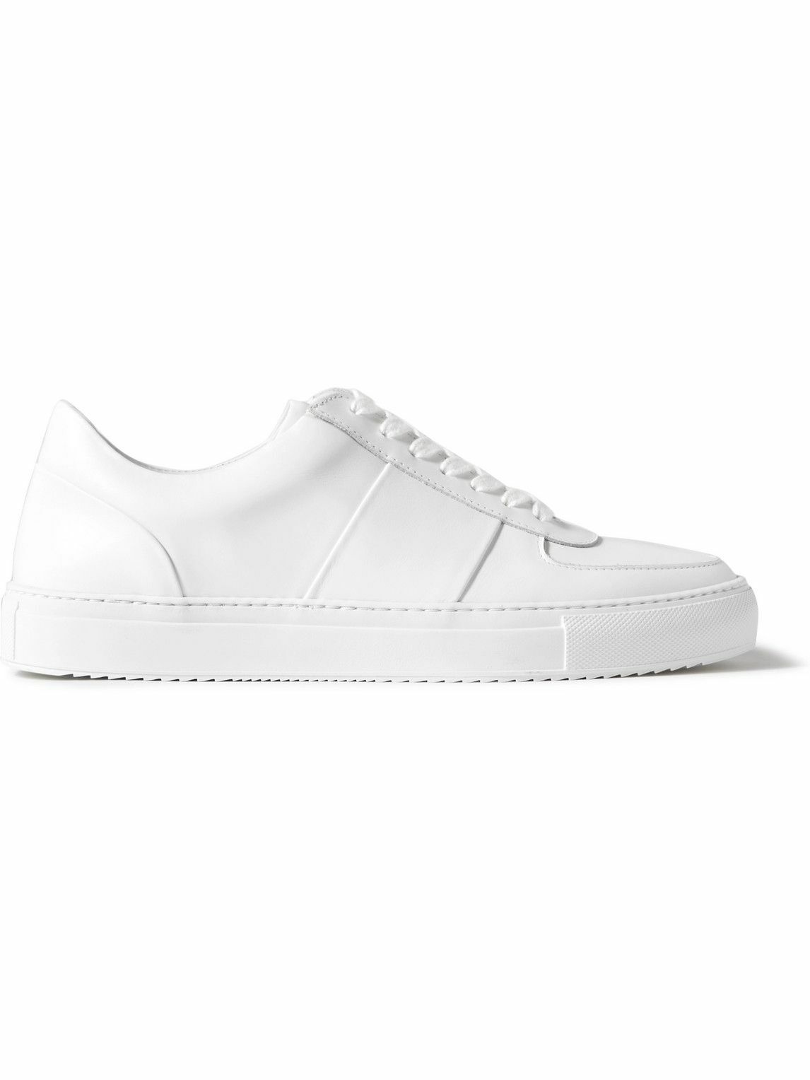 Mr P. - Larry Leather Sneakers - White Mr P.