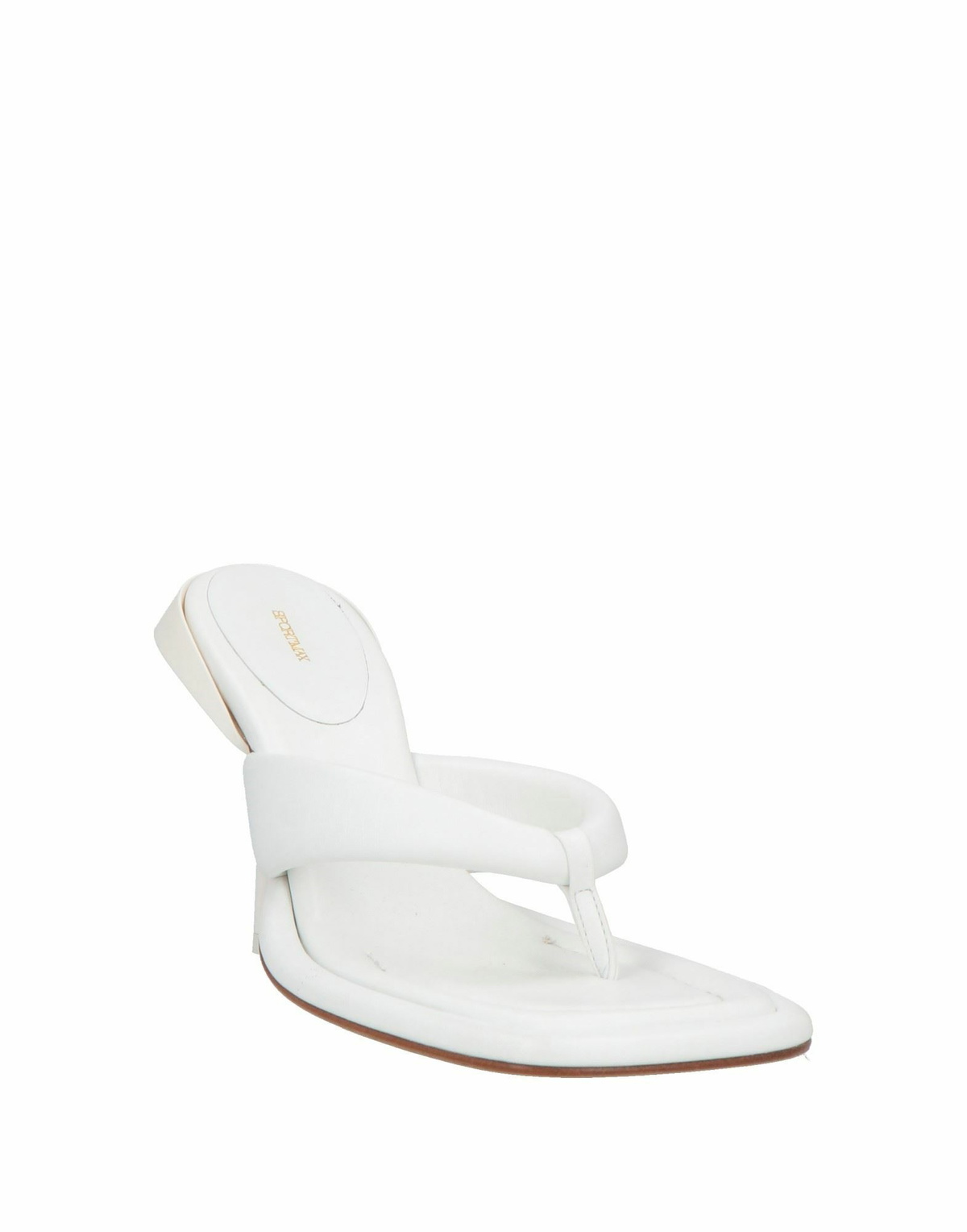 Sportmax Womens Thong sandal in White