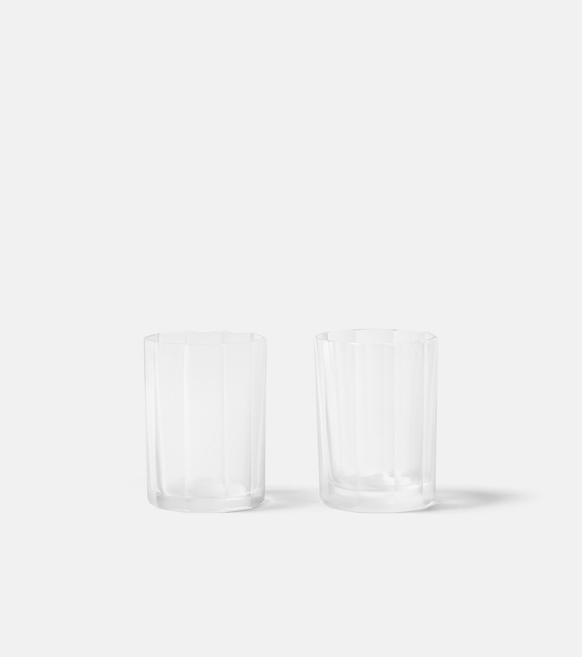 NasonMoretti Dodeca set of 2 glass tumblers
