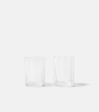 NasonMoretti Dodeca set of 2 glass tumblers