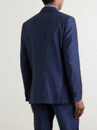 Paul Smith - Cotton and Linen-Blend Suit Jacket - Blue
