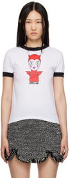 Anna Sui Black Devil Dolly Head T-Shirt