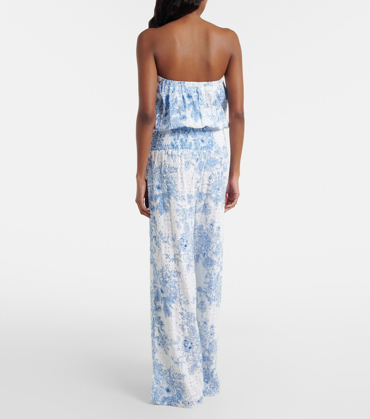 Melissa Odabash Naomi broderie anglaise jumpsuit