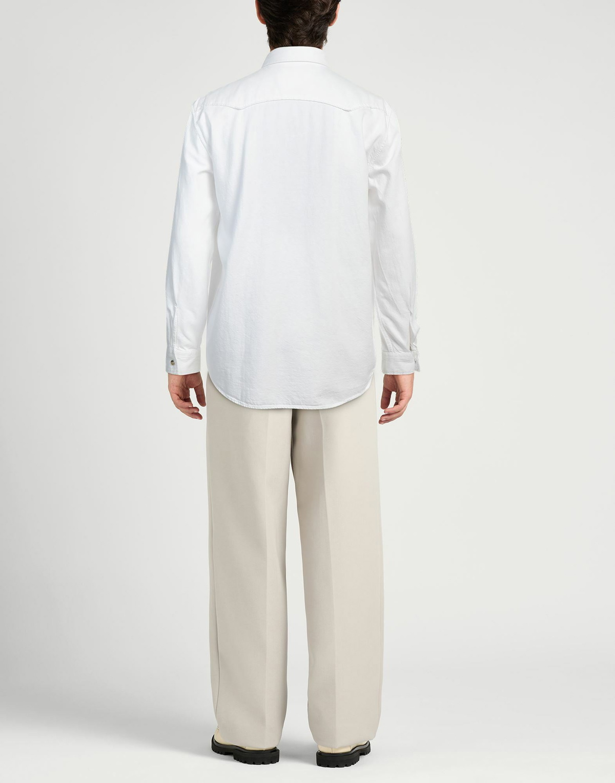 Closed Mens Denim shirt in White