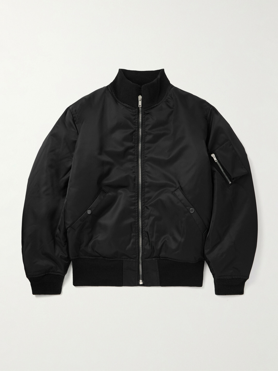DRKSHDW by Rick Owens - Imbottito Oversized Padded Shell Bomber Jacket - Black