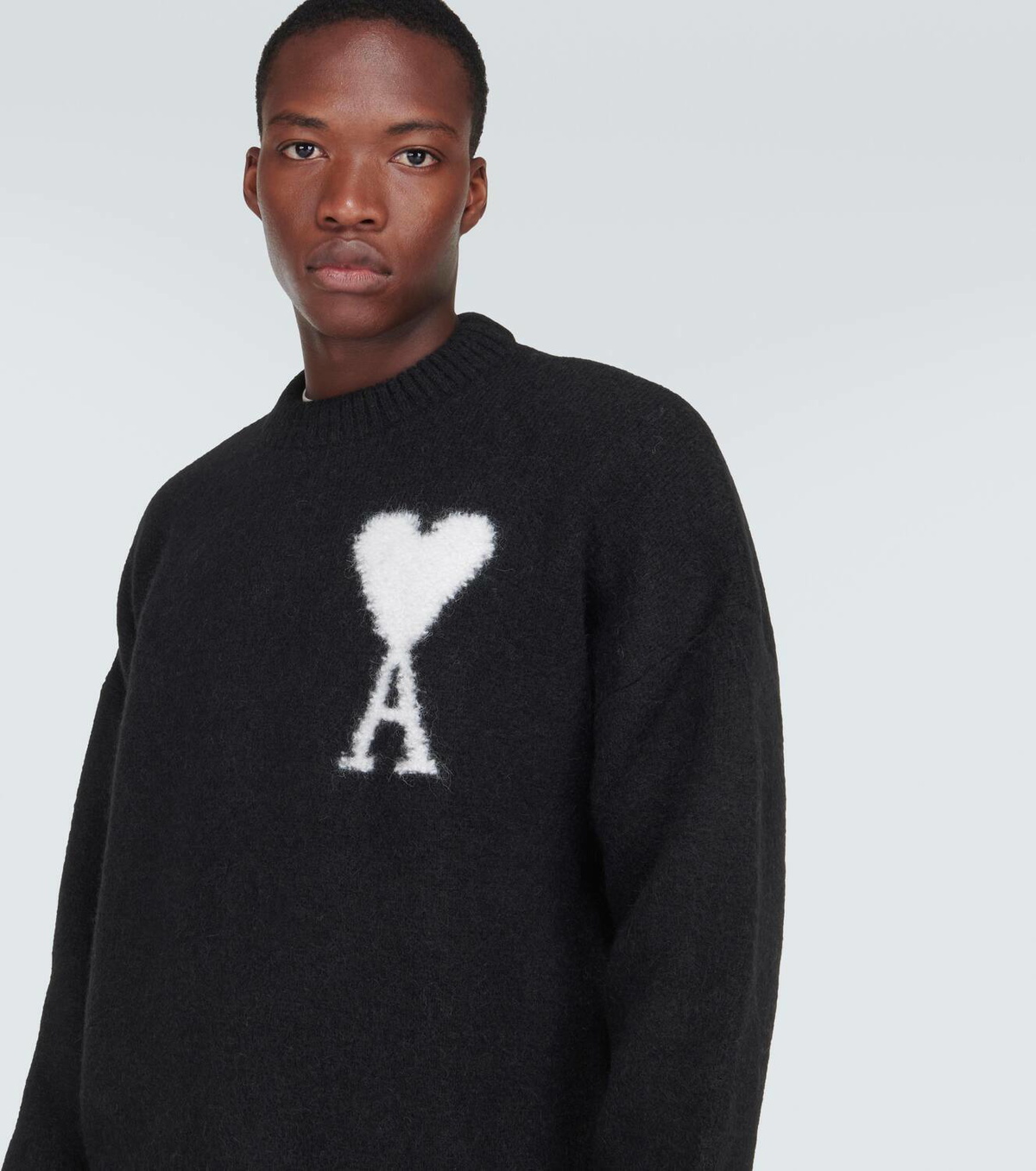 Ami Paris Ami de Cœur alpaca wool-blend sweater AMI