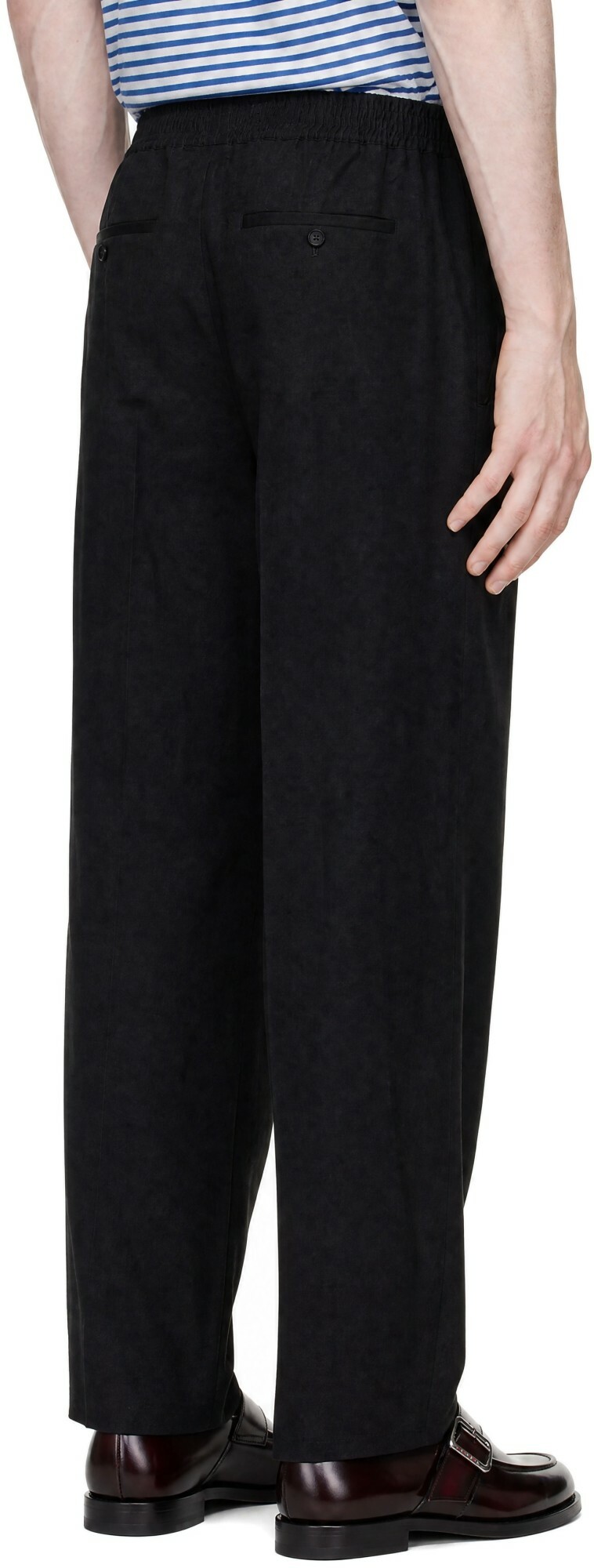 JACQUEMUS Black 'The Miami' Trousers