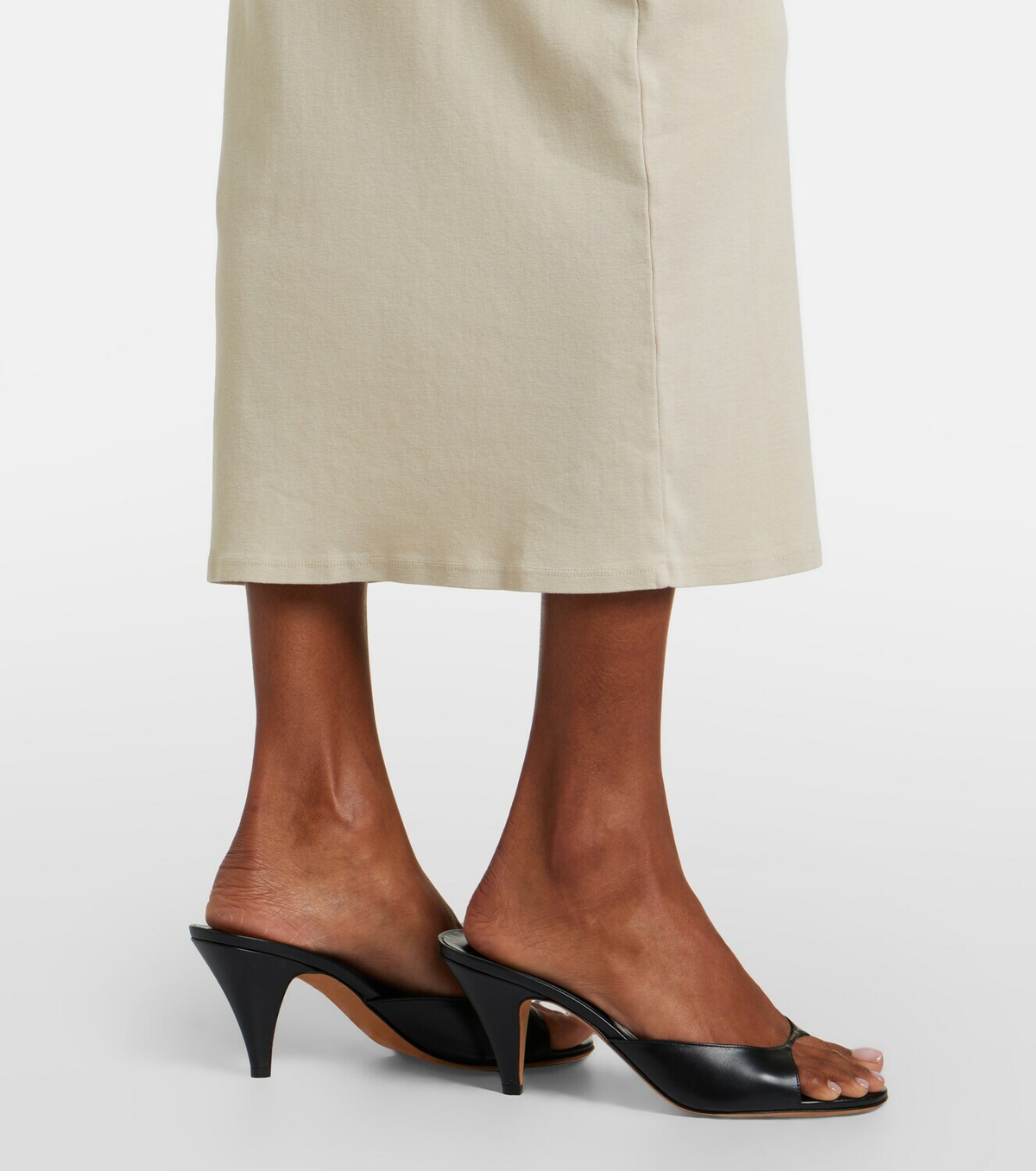 Nili Lotan Stevie cotton jersey midi dress