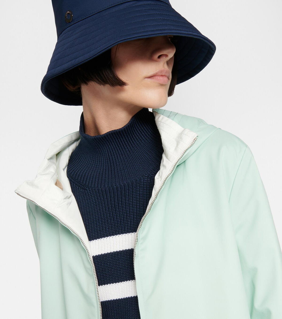 LORO PIANA 26S HOODED SHIRT AND FLARED PANTS SET 790 main image 0