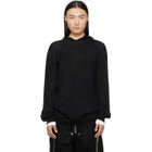 Rick Owens Black Tower Oversized Hoodie