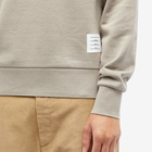 Thom Browne Men's Tonal 4 Bar Crew Sweat in Beige